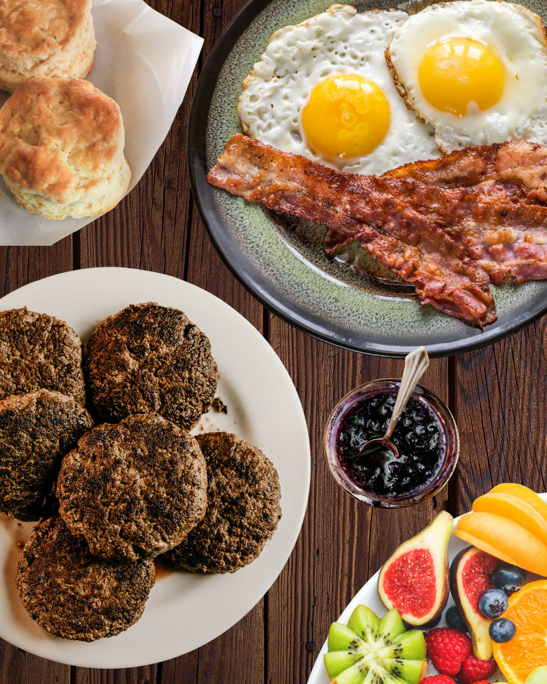 Bacon & Sausage Breakfast Pack Variety 3 Items