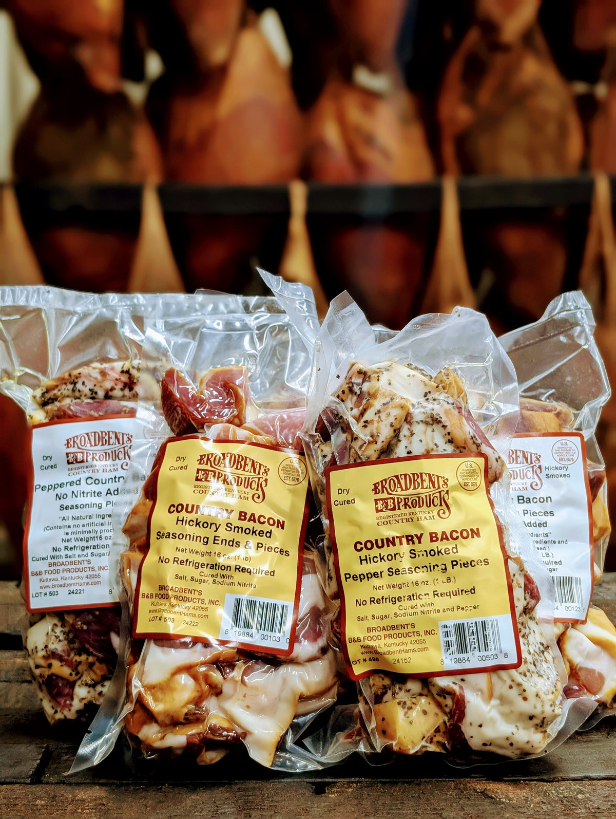 bacon ends and pieces