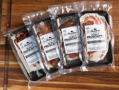 Sliced Hillbilly Prosciutto (4) 4oz Trays