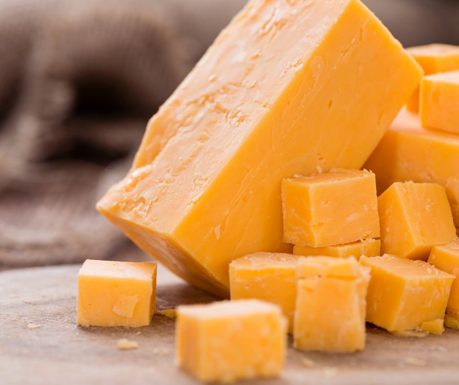 Hickory Smoked Cheddar Cheese 1-8Oz. Pkg.