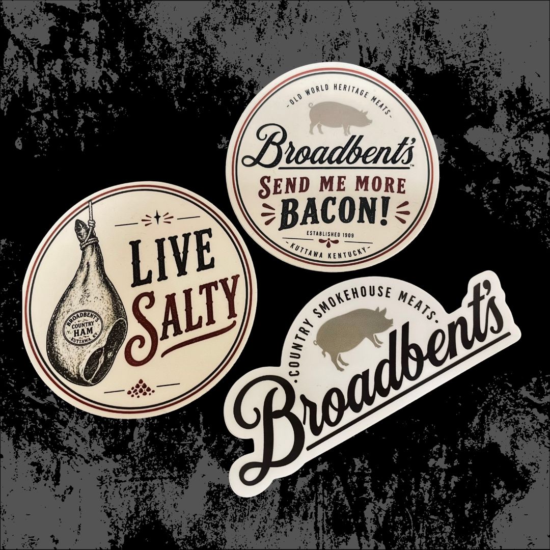Broadbent Sticker Trio
