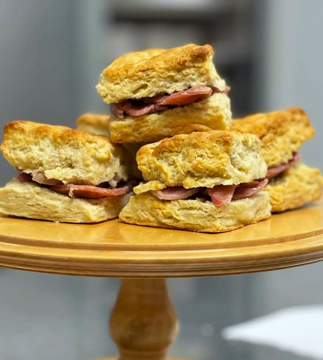 Country Ham Biscuit Slices & Biscuit Mix