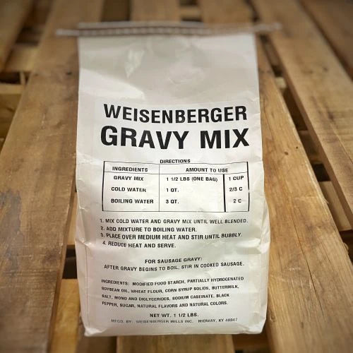 Weisenberger Gravy Mix 1-1 1/2Lb. Bag